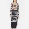 Re-Edition – the Black Eyes and Lips Skirt