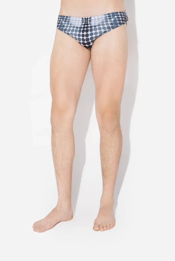 Re-Edition – the Black & White Dots Swim Briefs Re-Edition – the Black & White Dots Swim Briefs