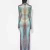 Re-Edition – the Blue Dots Long Dress