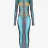 Re-Edition – the Blue Dots Long Dress