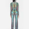 Re-Edition – the Blue Dots Print Pants