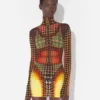Re-Edition – the Brown Dots Mesh Top Re-Edition – the Brown Dots Mesh Top