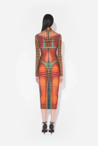 Re-Edition – the Brown Dots Midi Dress