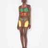 Re-Edition – the Brown Dots Mini Skirt