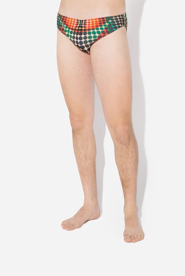Re-Edition – the Brown Dots Swim Briefs Re-Edition – the Brown Dots Swim Briefs