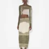Re-Edition – the Green Cartouche Crop Top