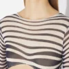 Re-Edition – the Navy Blue Body Morphing Crop Top