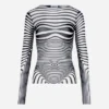 Re-Edition – the Navy Blue Body Morphing Top