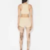 The Beige Gaultier Patch Shorts