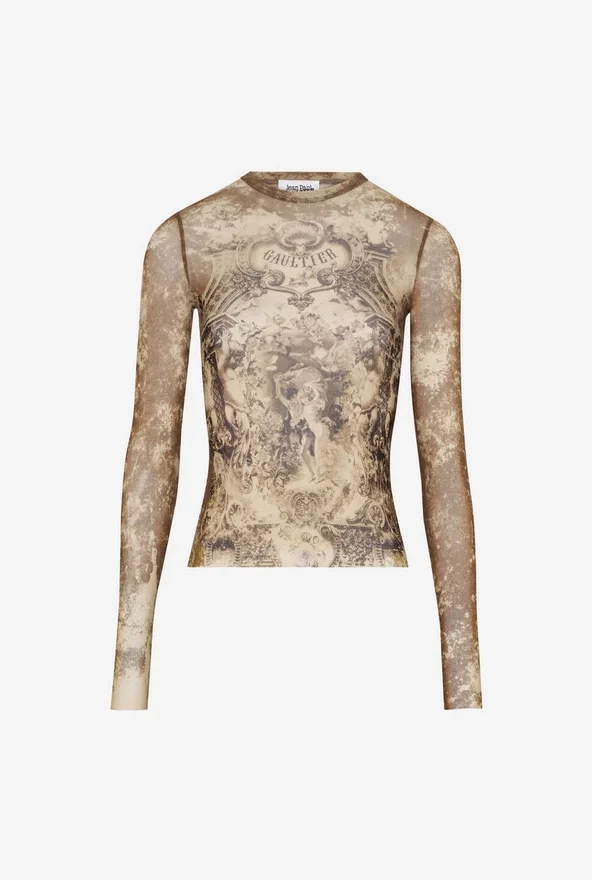 The Beige Madaillon Top The Beige Madaillon Top