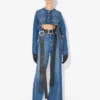 The Belted Denim Jeans The Belted Denim Jeans