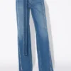 The Belted Denim Jeans The Belted Denim Jeans