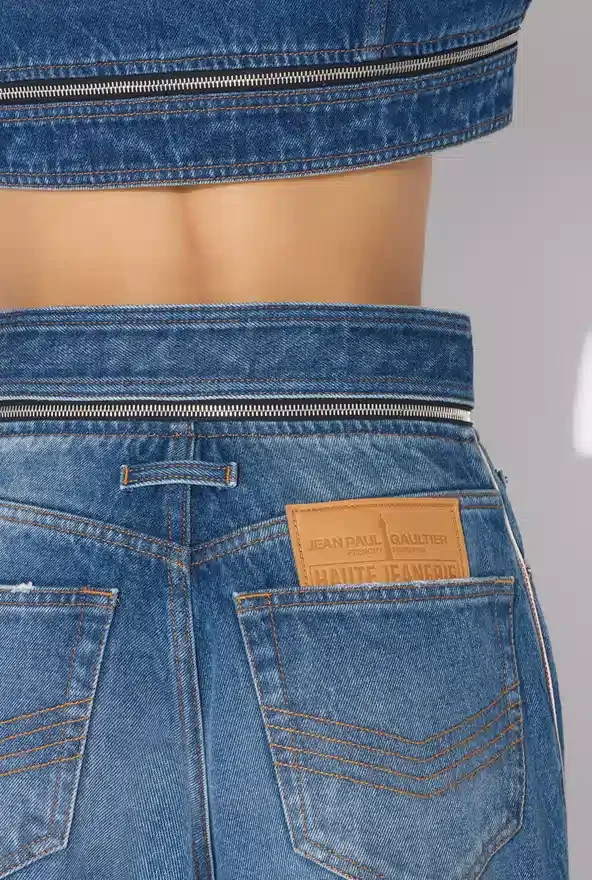 The Belted Denim Jeans The Belted Denim Jeans