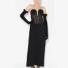The Bi-Material Corset Dress