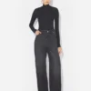 The Black Cut-Out Jeans