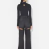 The Black Cut-Out Jeans