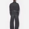 The Black Denim Strap Jacket