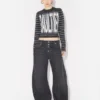 The Black Denim Strap Jeans The Black Denim Strap Jeans
