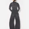 The Black Denim Strap Jeans The Black Denim Strap Jeans