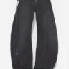 The Black Denim Strap Jeans The Black Denim Strap Jeans