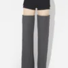 The Black Garter Mini-Shorts