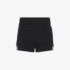 The Black Garter Mini-Shorts