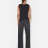 The Black Garter Tank Top