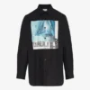 The Black Oversized Water Shirt