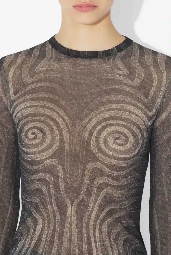 The Black Spiral Top The Black Spiral Top