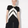 The Black T-Shirt with Chevrons