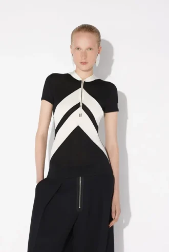 The Black T-Shirt with Chevrons The Black T-Shirt with Chevrons