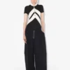 The Black T-Shirt with Chevrons