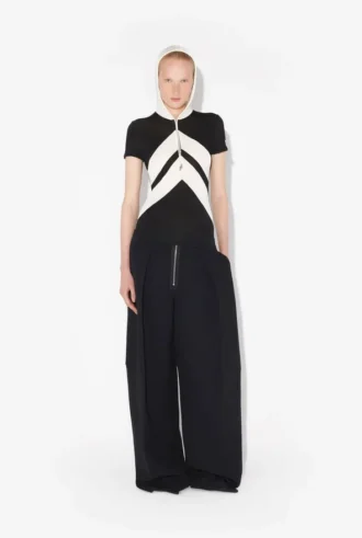 The Black T-Shirt with Chevrons The Black T-Shirt with Chevrons