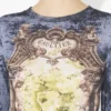 The Blue Cotton Madaillon Dress