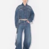 The Blue Denim Strap Jeans The Blue Denim Strap Jeans