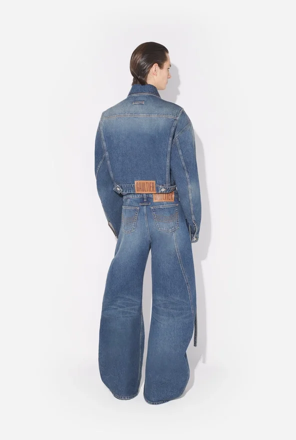 The Blue Denim Strap Jeans The Blue Denim Strap Jeans