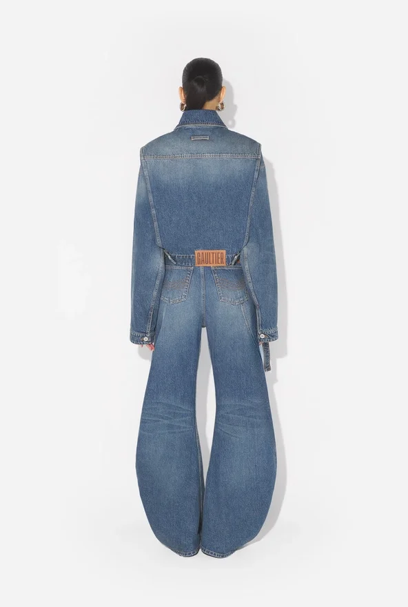 The Blue Denim Strap Jeans The Blue Denim Strap Jeans