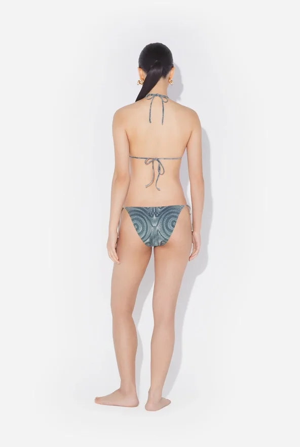 The Blue Spiral Bikini Bottom The Blue Spiral Bikini Bottom