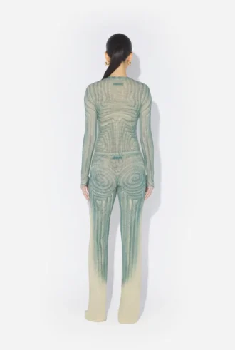 The Blue Spiral Pants