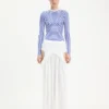 The Blue Target Top