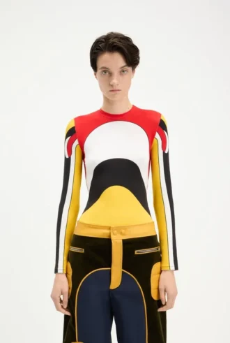 The Body Map Top