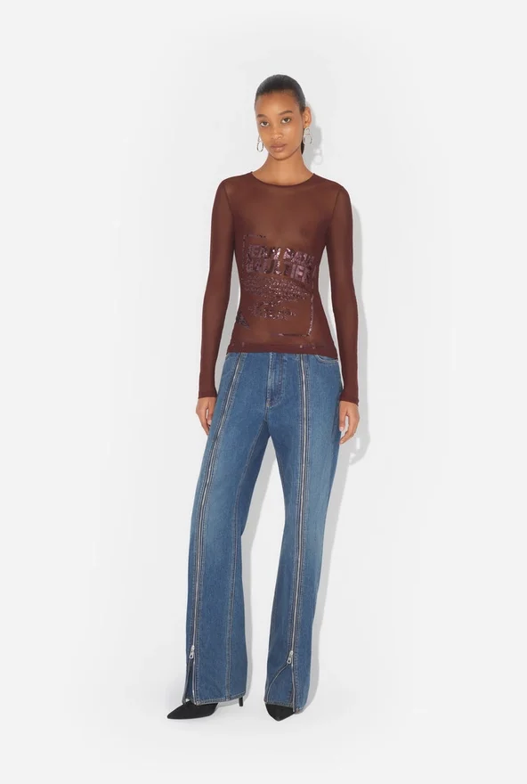 The Burgundy Embroidered Top The Burgundy Embroidered Top