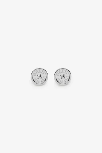 The Button Earrings