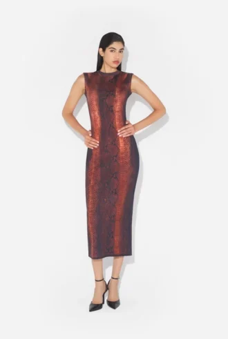 The Cotton Python Dress