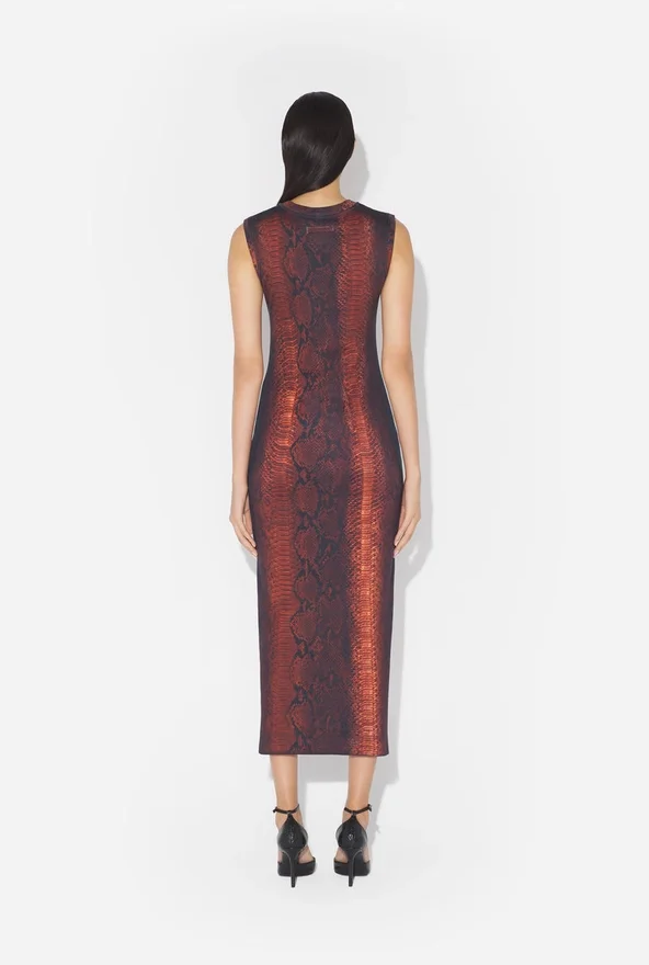 The Cotton Python Dress The Cotton Python Dress