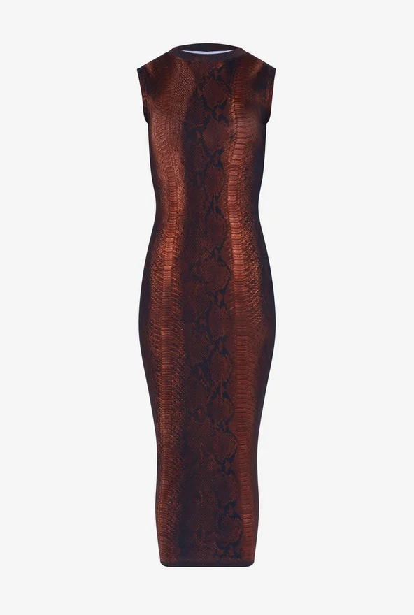 The Cotton Python Dress The Cotton Python Dress