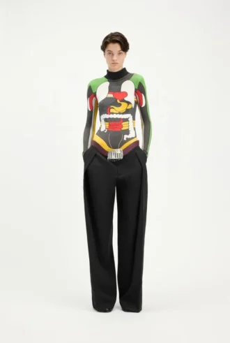 The Curved Suit Pants