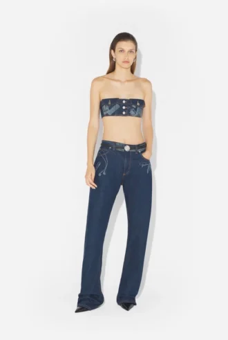 The Denim Trompe L’œIl Bra The Denim Trompe L’œIl Bra