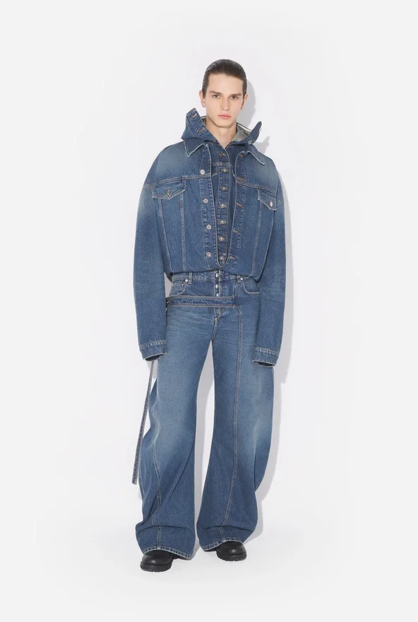 The Double Denim Jacket The Double Denim Jacket
