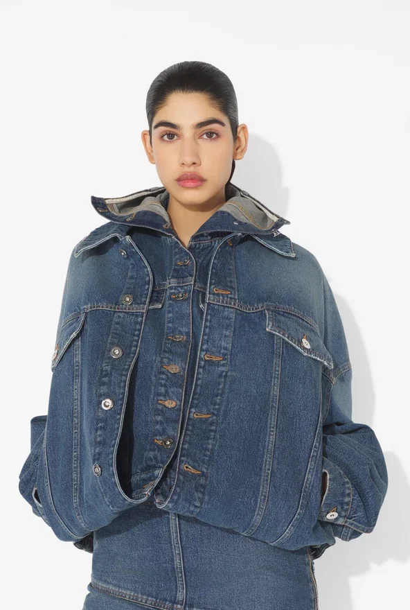 The Double Denim Jacket The Double Denim Jacket